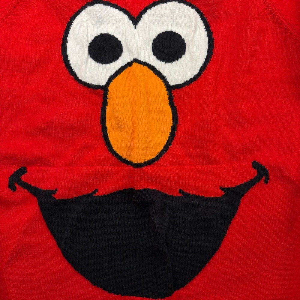 Red Elmo Sweater - Picture 2 of 4